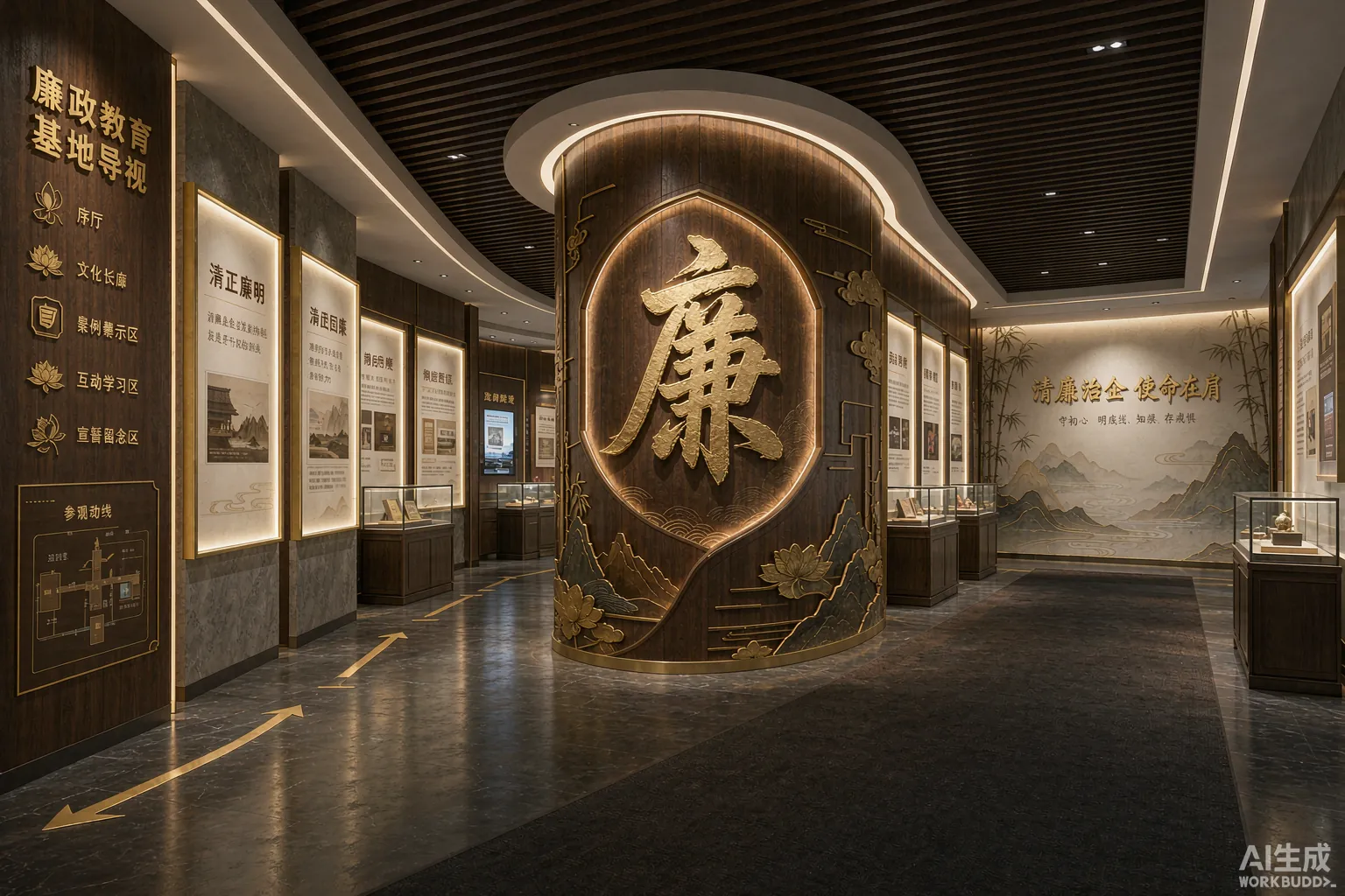 蕲春展厅与党员活动室策划