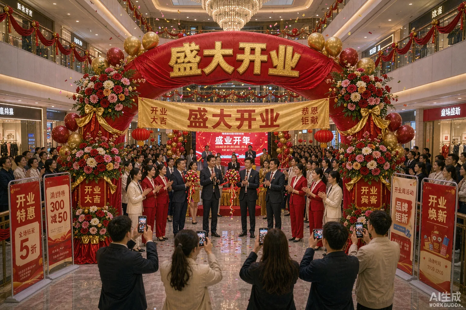 蕲春开业宣传与活动物料