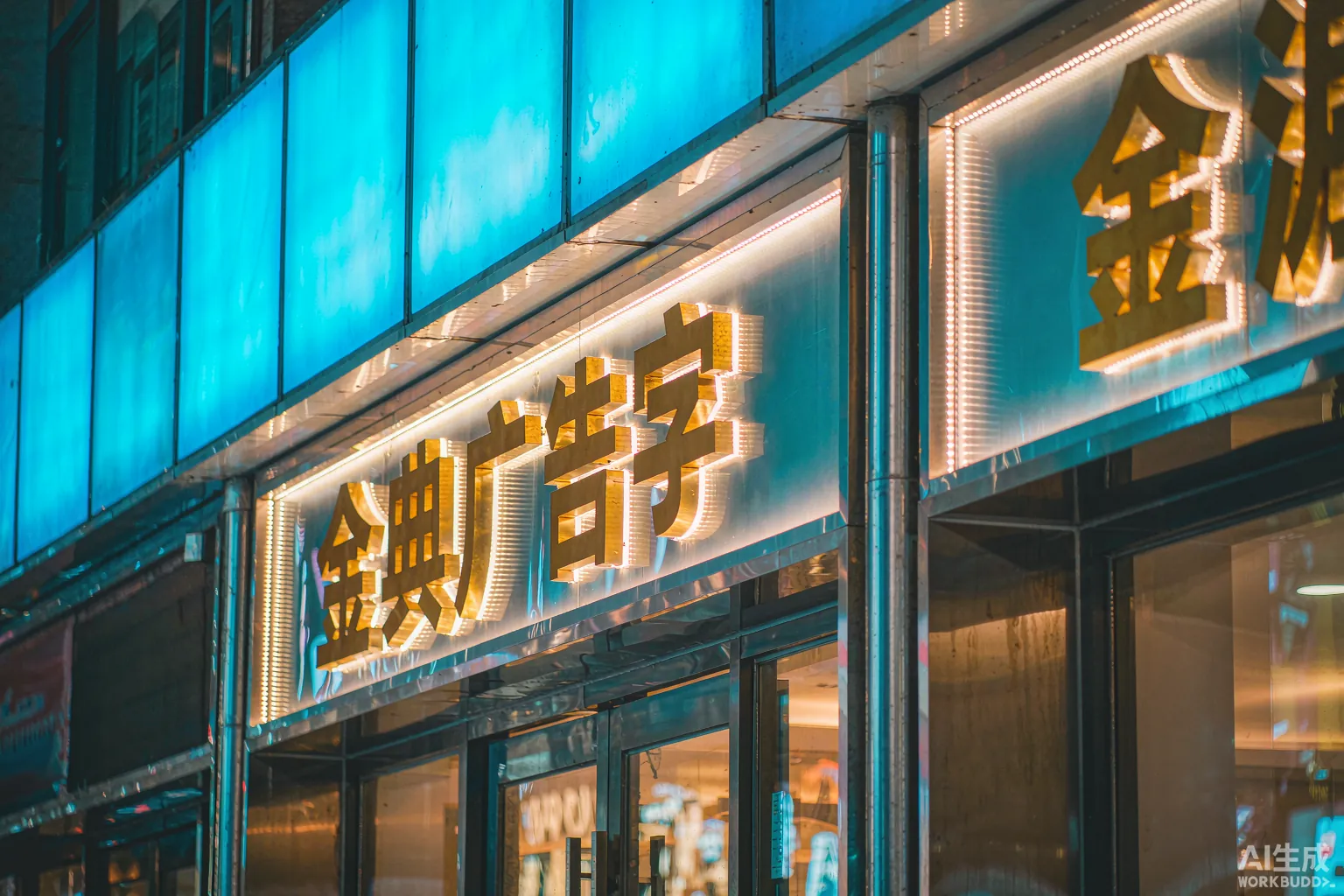 蕲春发光字门头招牌制作
